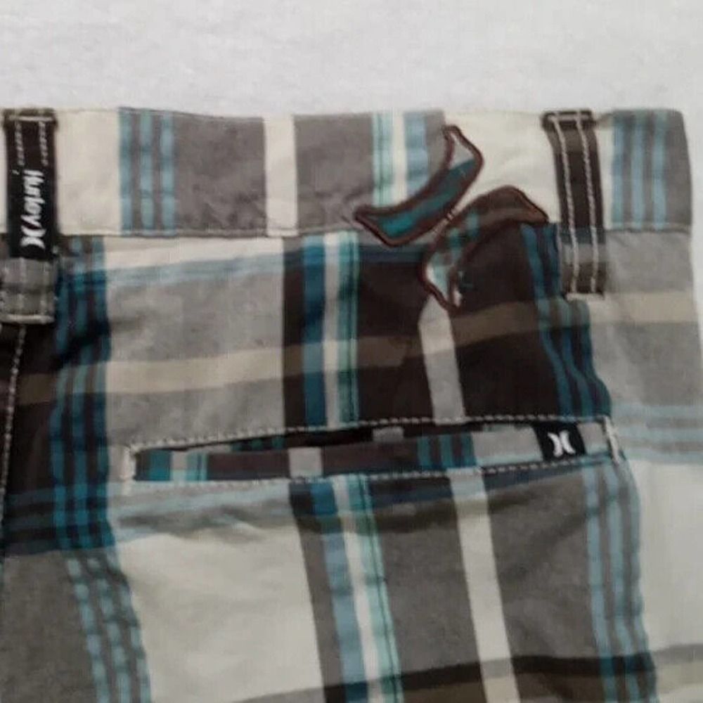 Hurley men's size 30 plaid shorts * - Picture 4 of 11